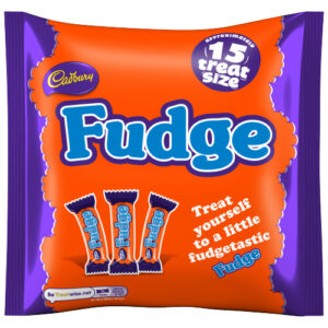 CADBURY FUDGE CHOCOLATE TREATSIZE BAG 202G