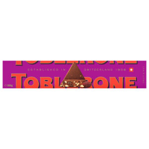 TOBLERONE FRUIT & NUT CHOCOLATE BAR 360G