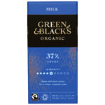 GREEN & BLACK'S ORGANIC MILK CHOCOLATE BLOCK 90G