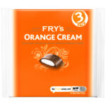 FRY'S ORANGE CREAM CHOCOLATE BAR 3PK 147G