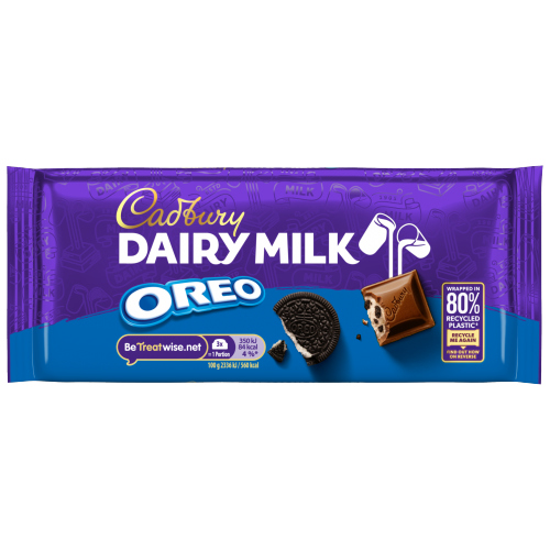 CADBURY DAIRY MILK WITH OREO CHOCOLATE BLOCK 120G