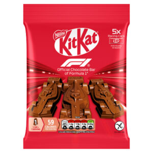 KITKAT F1 CHOCOLATE CAR FIGURE 5PK 55G