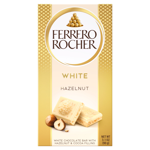 FERRERO ROCHER WHITE CHOCOLATE HAZELNUT 90G