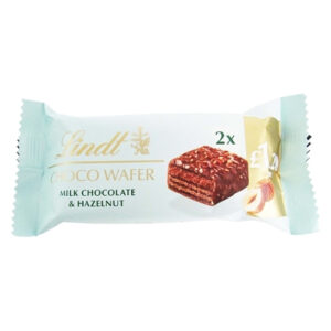 LINDT CHOCO WAFER MILK PMP £1.20 26G