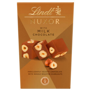 LINDT NUXOR WITH MILK CHOCOLATE BOX 150G