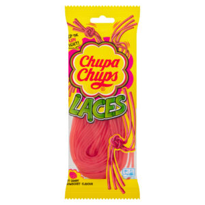 CHUPA CHUPS STRAWBERRY LACES BAG 90G