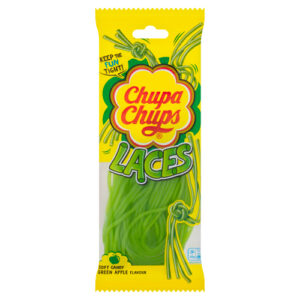 CHUPA CHUPS APPLE LACES POUCH 90G