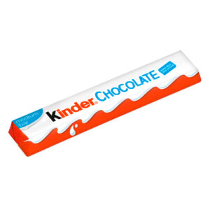 KINDER CHOCOLATE SINGLE MEDIUM BAR 21G