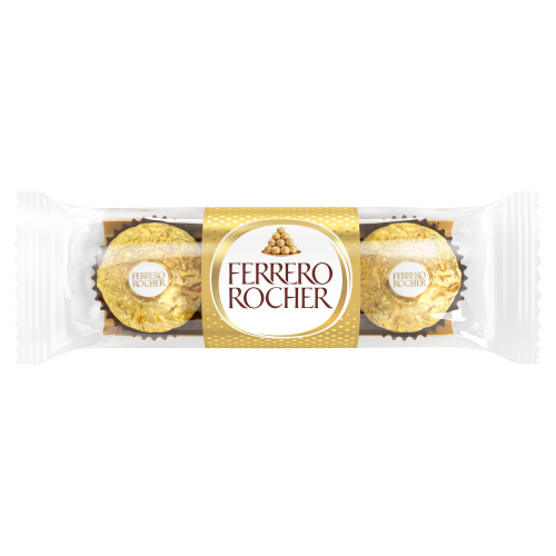 FERRERO ROCHER CHOCOLATE PRALINES T3 37.5G