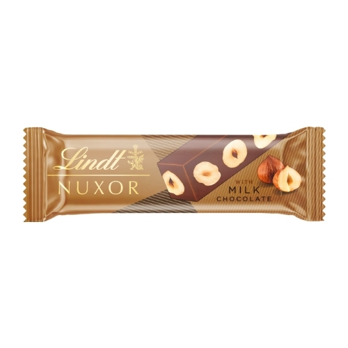 LINDT TREAT BAR NUXOR MILK 33G