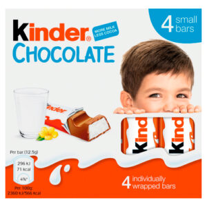KINDER CHOCOLATE T4 50G