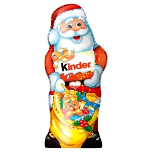 KINDER CHOCOLATE HOLLOW SANTA FIGURE 55G