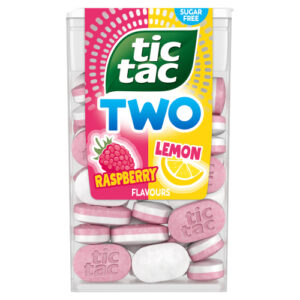 TIC TAC TWO LEMON RASPBERRY FLAVOURS 38.5G