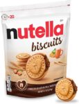 Nutella Biscuits Cookies, Sweet Snack Pack with Hazelnut Spread, 9.7 oz
