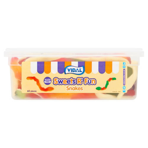 VIDAL SWEET TUBS. SNAKES 12G