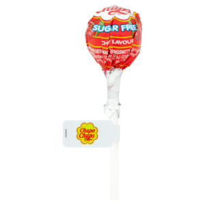 CHUPA CHUPS SUGAR FREE ASSORTED FLAVOUR LOLLIPOPS 11G