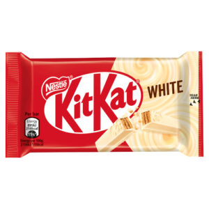 KITKAT 4 FINGER WHITE CHOCOLATE BAR 41.5G