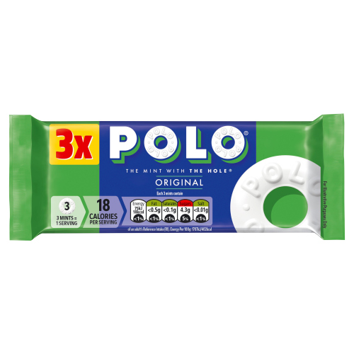 POLO ORIGINAL MINT TUBE 3PK 102G