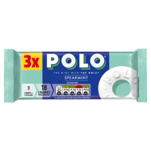 POLO SPEARMINT MINT TUBE 3PK 102G