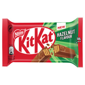 KITKAT 4 FINGER HAZELNUT CHOCOLATE BAR 41.5G