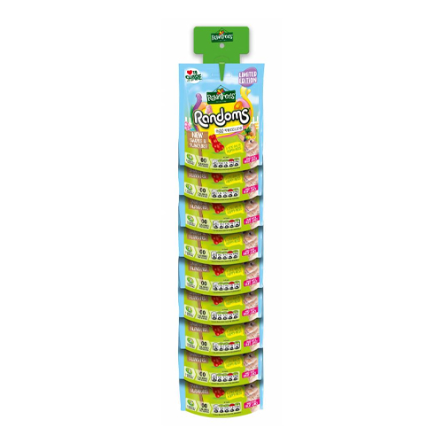 ROWNTREES RANDOMS SPRING CLIPSTRIP PS 130G