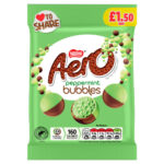 AERO BUBBLES PEPPERMINT POUCH PMP £1.50 80G