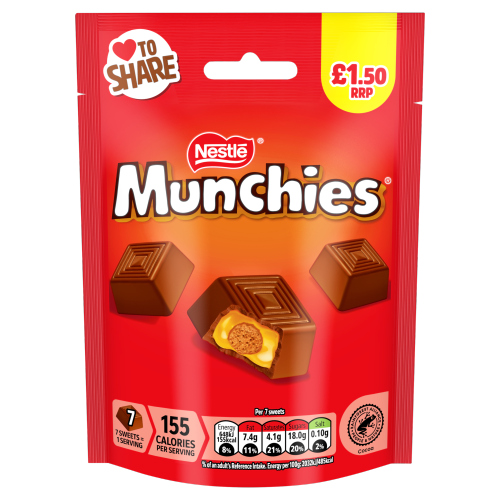 MUNCHIES POUCH BAG PMP £1.50 81G