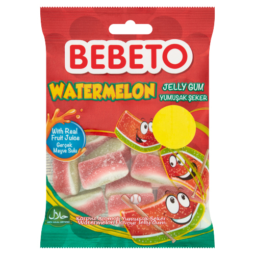 BEBETO WATERMELON JELLY GUM PMP 50P 70G