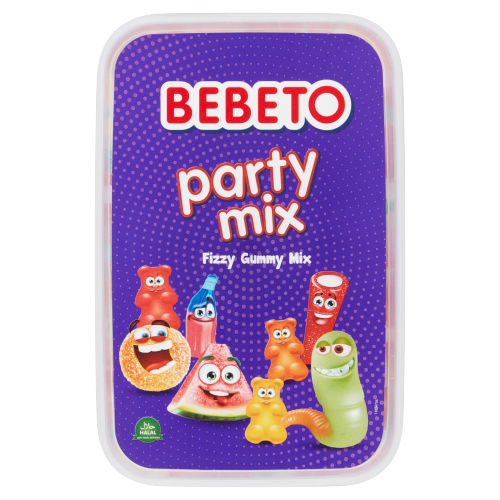 BEBETO PARTY MIX FIZZY GUMMY MIX 400G