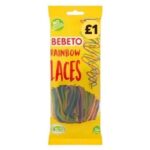 BEBETO RAINBOW LACES PMP £1.00 160G