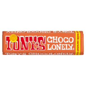 TONY'S CHOCOLONELY MILK CARAMEL SEA SALT BAR 47G