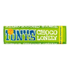 TONY'S CHOCOLONELY MILK HONEY ALMOND NOUGAT BAR 47G