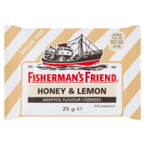 FISHERMAN'S FRIEND HONEY & LEMON SUGAR FREE LOZENGES 25G