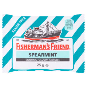 FISHERMAN'S FRIEND SPEARMINT SPEARMINT STRIPE LOZENGES 25G