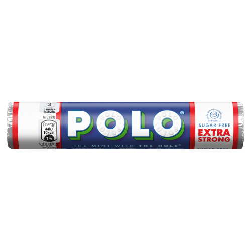 POLO SUGAR FREE EXTRA STRONG MINTS TUBE 33.4G