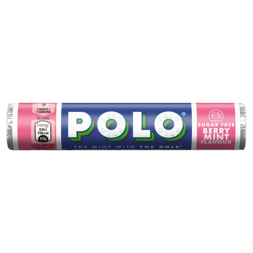 POLO SUGAR FREE BERRY MINT TUBE 33.4G