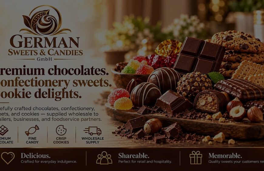 German Sweets & Candies GmbH wholesale sweets and confectionery banner