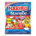 HARIBO STARMIX SUMMER FLAVOUR BEARS PMP £ 1.25 140G- LAUNCH MAY-2026