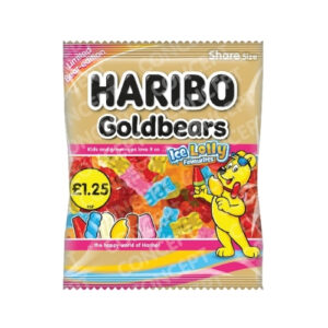 HARIBO GOLDBEARS ICE LOLLY FAVORITES PMP £ 1.25 140G- LAUNCH JUNE-2026