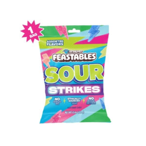 MR BEAST FEASTABLES SOUR STRIKES ASSORTED FLAVOURS 212G