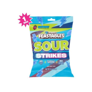 MR BEAST FEASTABLES SOUR STRIKES RASPBERRY 212G