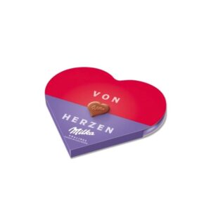 I love Milka gift heart 165g