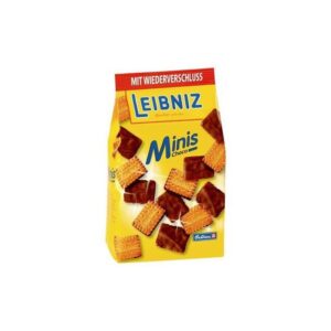 Leibniz butter biscuits Minis Choco with chocolate 125 g bag