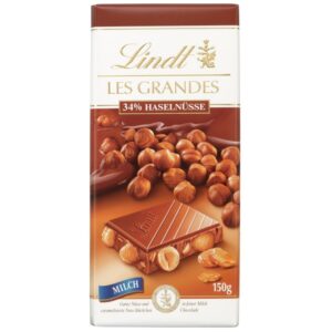 Lindt Les Grandes 34% Hazelnuts Milk Chocolate