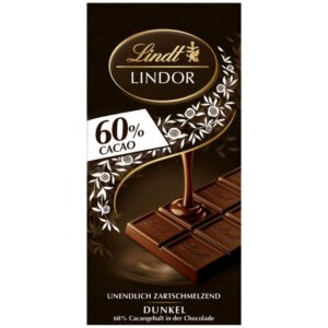 Lindt Lindor Dark Chocolate 60% Cocoa